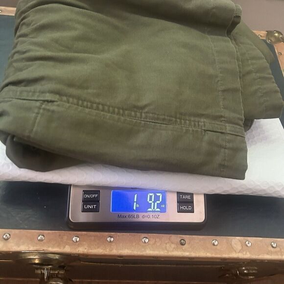 Gap Army Green Utility Jacket Size Petite Medium - Picture 11 of 11